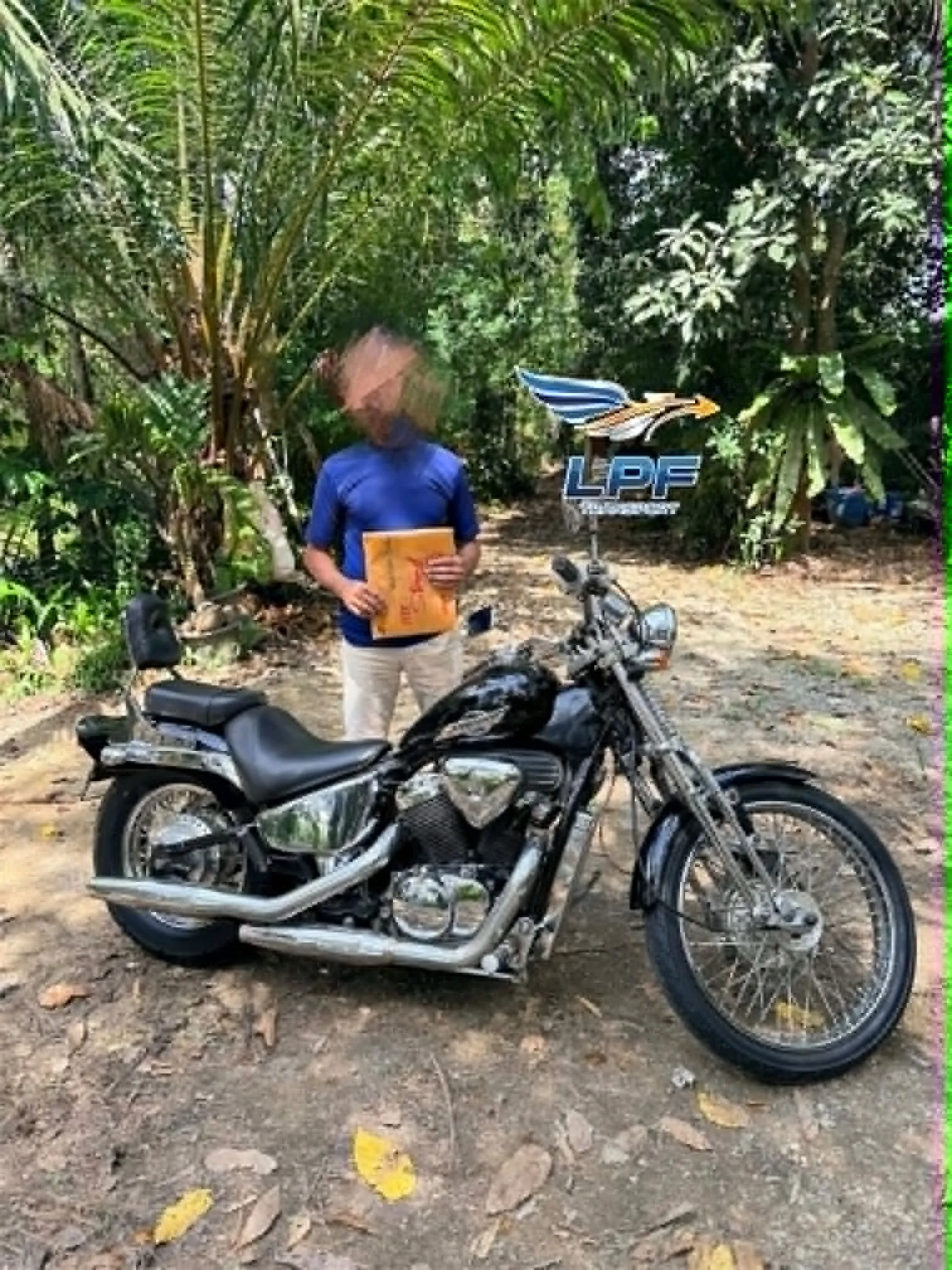 ผลงานขนส่งมอเตอร์ไซค์ LPF Transport