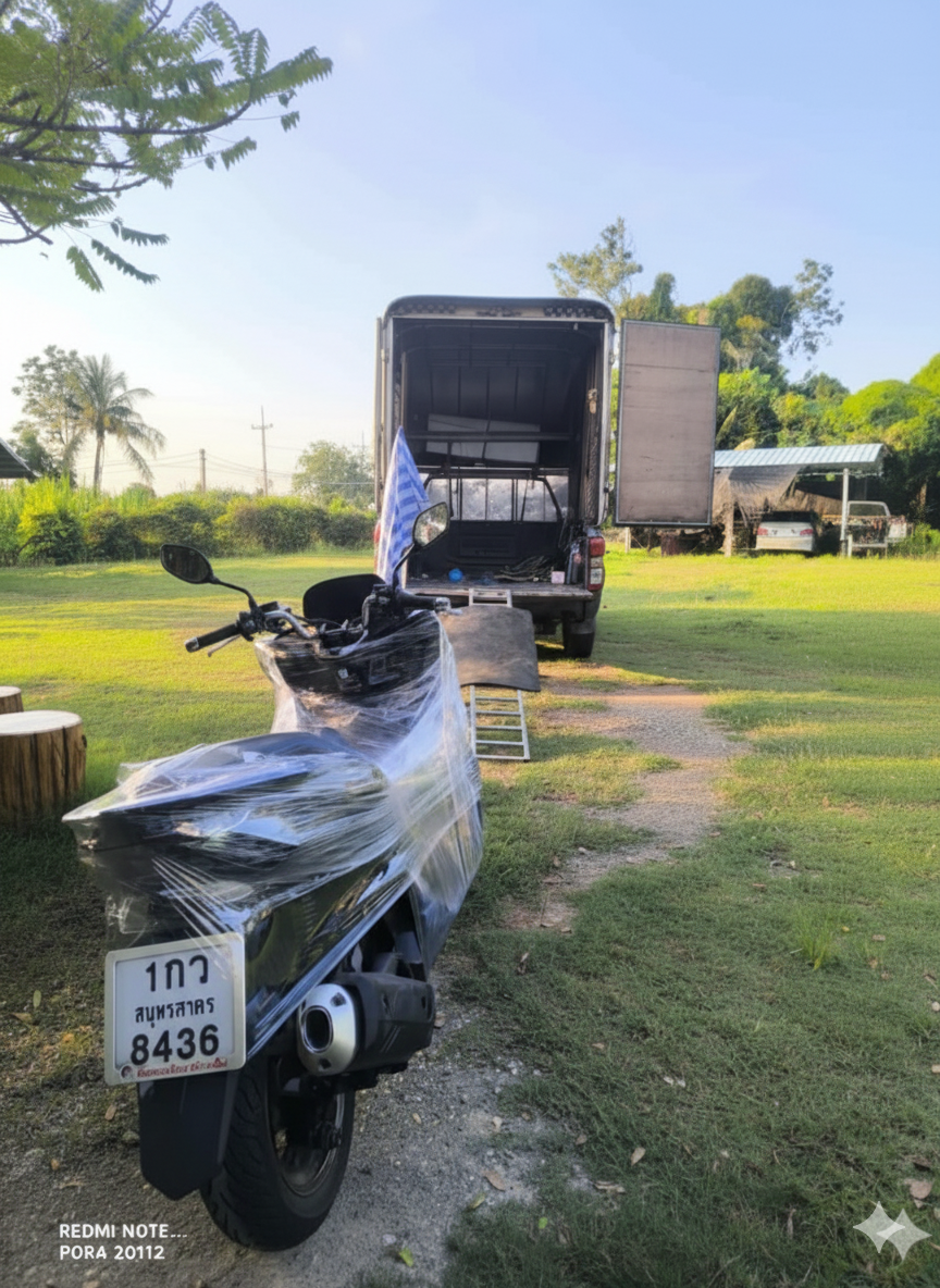 รถขนส่ง